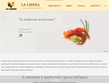 Tablet Screenshot of lalibera.it